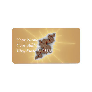 Serpus - Fraktal Adressaufkleber