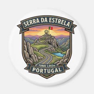 Serra da Estrela Portugal Panoramastraße Magnet