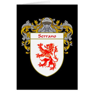 Serrano Wappen (überzogen)