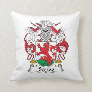 Serrao Familienwappen Kissen
