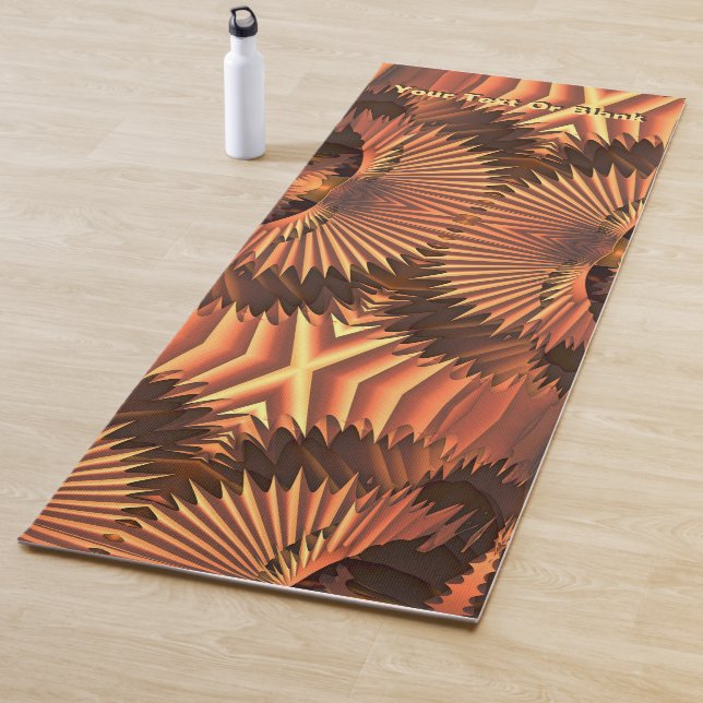 Serrationen Yogamatte (Beispiel)