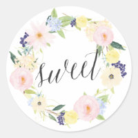 Serre florale Pastel Spring | Stickers doux
