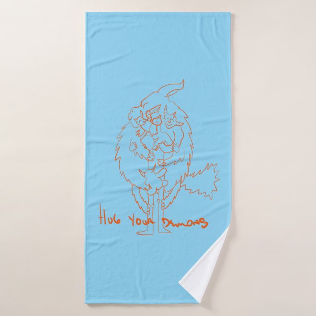 Serrez Vos Démons (Serviette de bain)