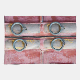 Serrures roses Serviettes de cuisine