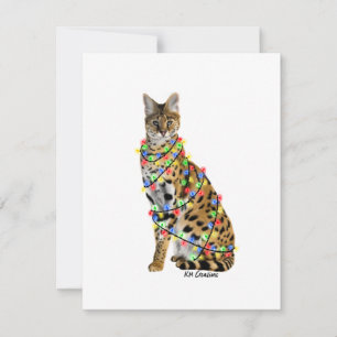 Serval - carte de vacances