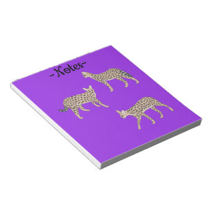 Serval Katzen Notizblock