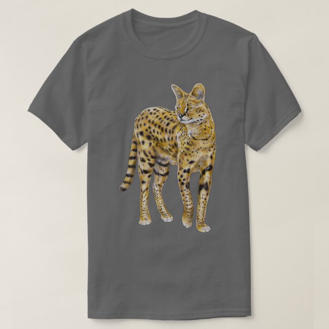 Serval T-Shirt (Design vorne)