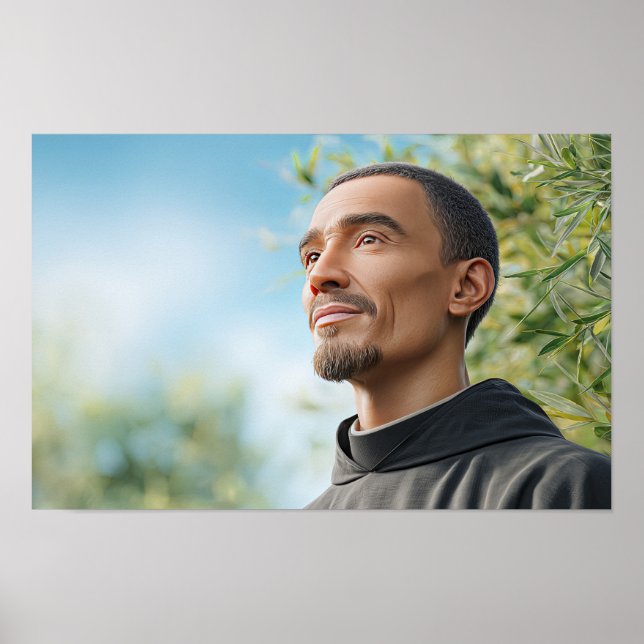 Servant von Mercy Saint Peter Claver Poster (Vorne)