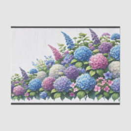 servetten, decoupage, tissuepaper met bloemen seidenpapier