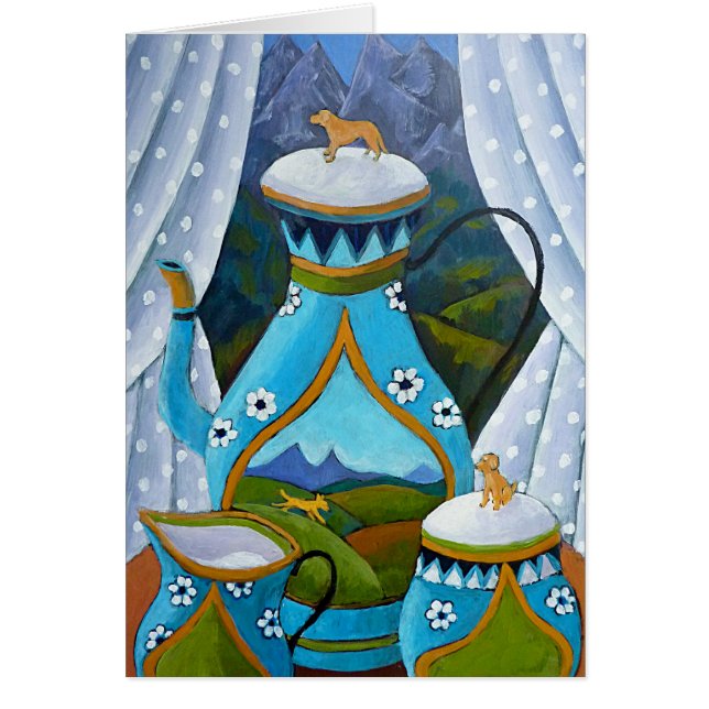 Service à thé de Labrador (Devant)