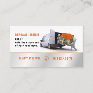 Service, Abbauservice verpacken u. auspackend Visitenkarte