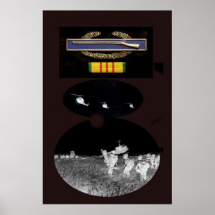 Service CIB et Viêt-nam poster du ruban