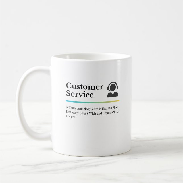 Service client - tasse (Gauche)