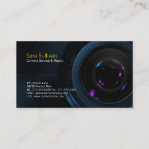 Service de l'appareil photo et réparation Carte de