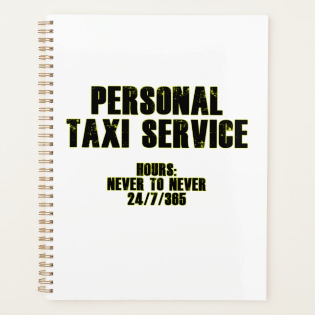 Service de taxi personnel (Devant)