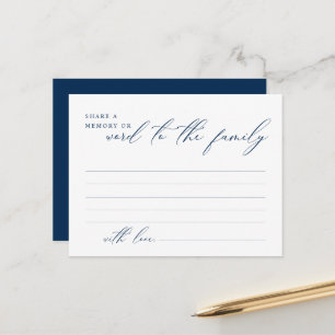 Service funéraire, Partager une mémoire, Carte de 