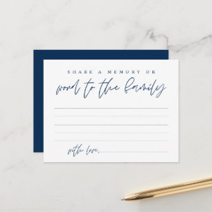 Service funéraire, Partager une mémoire, Carte de 