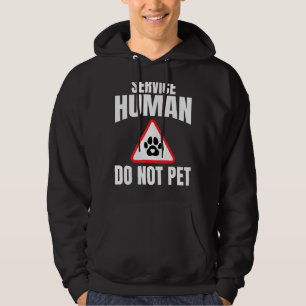 Service human nicht Haustiere Hunde Mama Kapitän H Hoodie