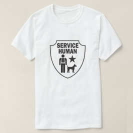 Service Humane lustige Hundebesitzer T-Shirt