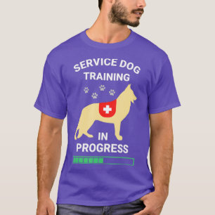 Service-Hund in Training Deutscher Schäferhund Be T-Shirt