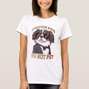 Service-Hund nicht pet lustig T-Shirt