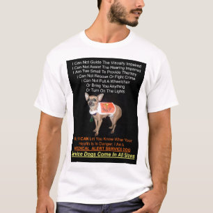 Service-Hunde kommen in alle Größen T-Shirt