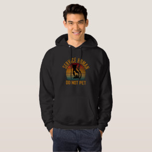 Service Mensch Nicht Streicheln T-Shirt Hoodie