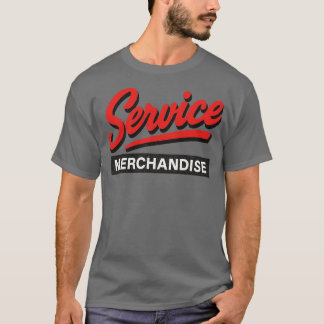 Service Merchandise Retro 80er T-Shirt