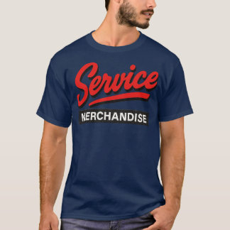 Service Merchandise Retro 80er T-Shirt