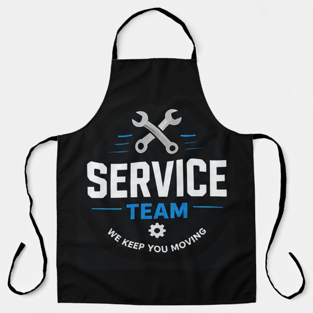 🛠️ Service-Team Autowerkstatt 🛠️ Schürze (Vorderseite)