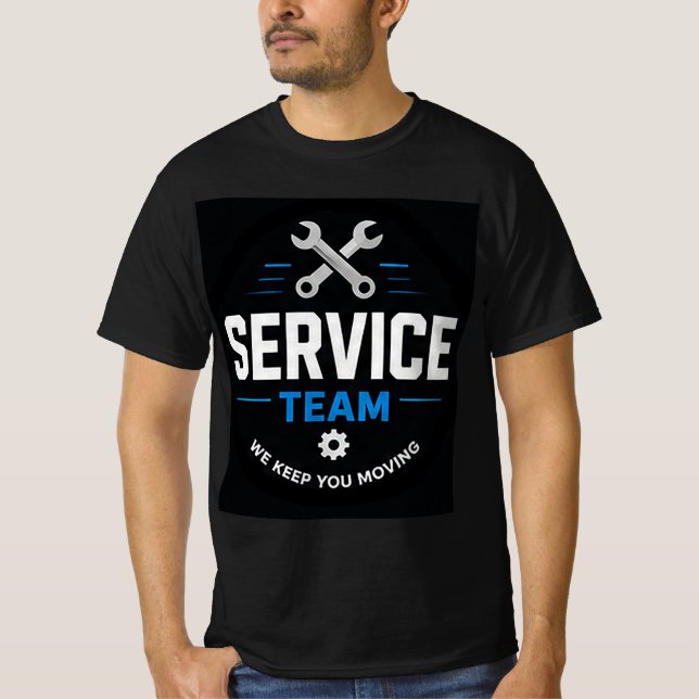 🛠️ Service-Team Autowerkstatt 🛠️ T-Shirt (Vorderseite)