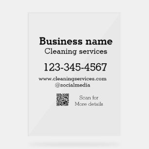 Services de nettoyage ajouter l'adresse e-mail du