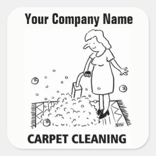 Services de nettoyage de tapis Stickers de dessin