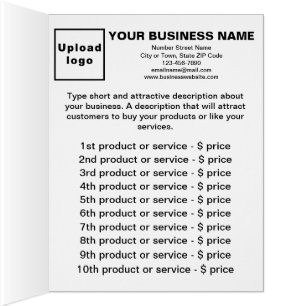 Services für Unternehmensprodukte - Liste der weiß