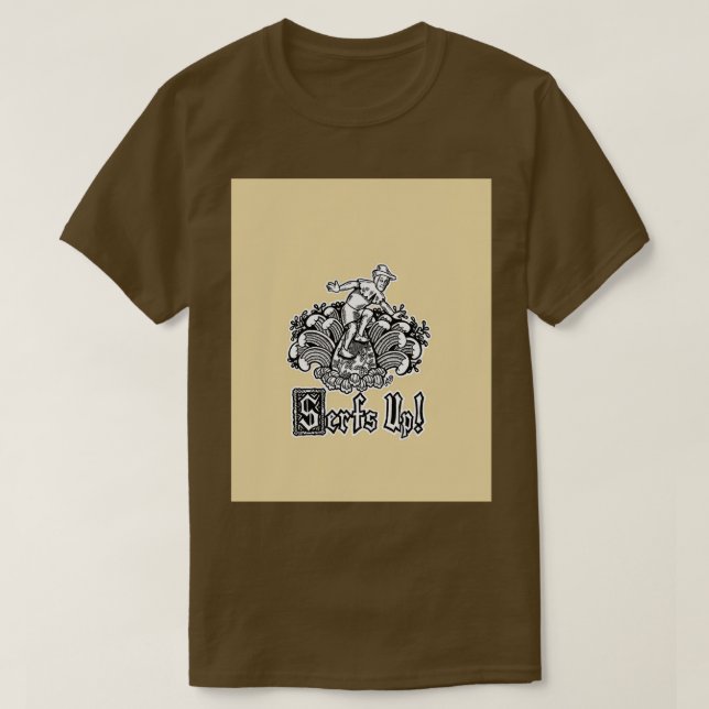 Serviert die Grafik T-Shirt (Design vorne)