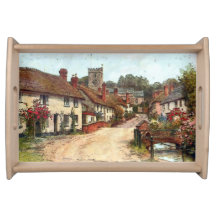 Serviertablett "English Hütte"