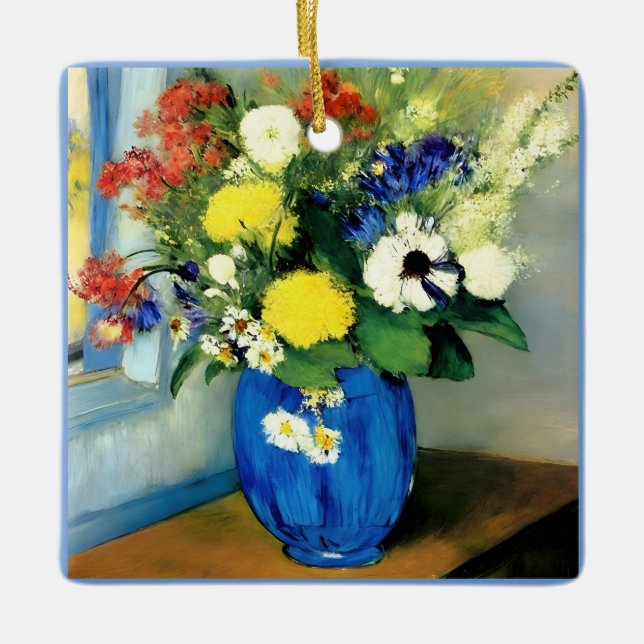 Serviertablett Keramikornament (Vorderseite)