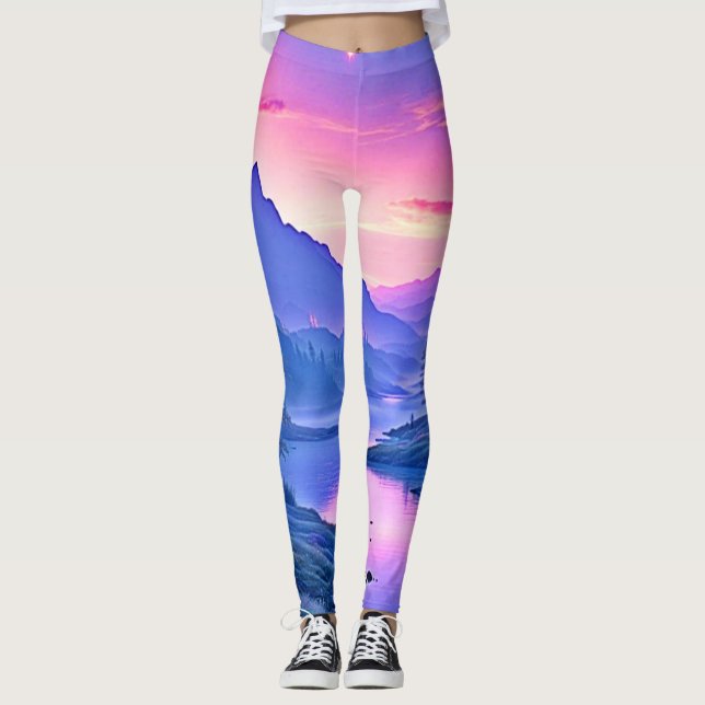 Serviertablett Leggings (Vorderseite)