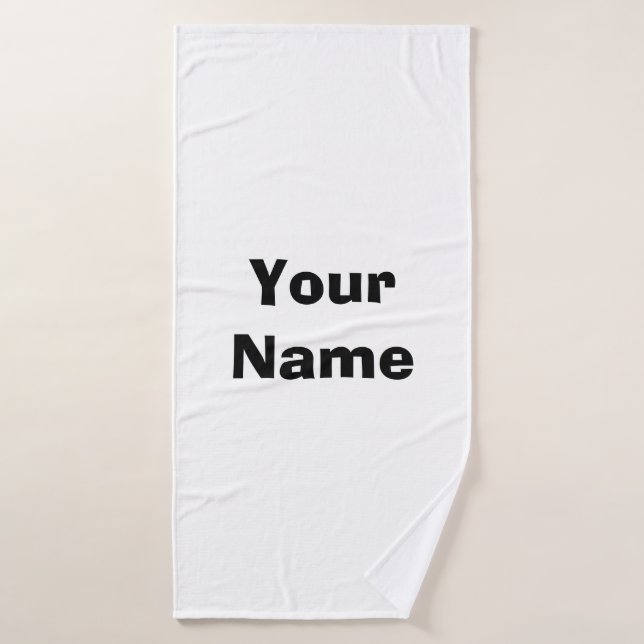 Serviette (Serviette de bain)