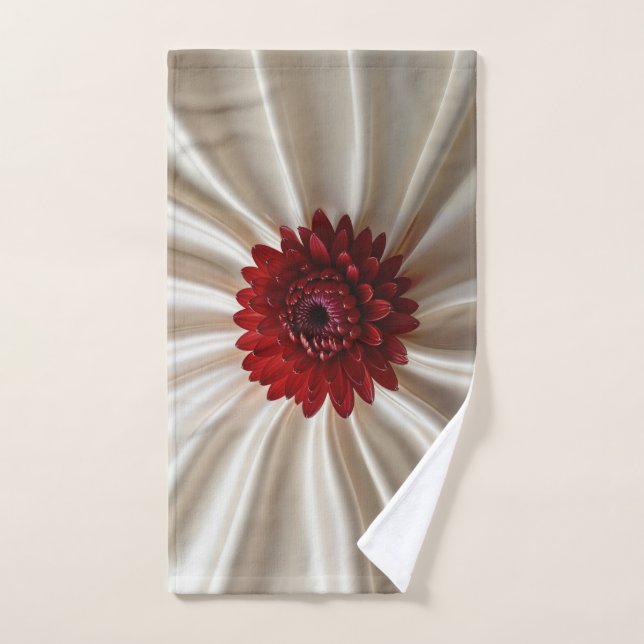Serviette à main aux couleurs japonaises (Serviette à main)
