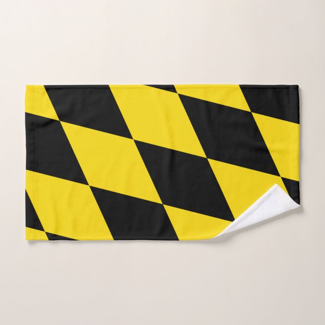 Serviette à main avec Drapeau de Munich (Serviette à main)