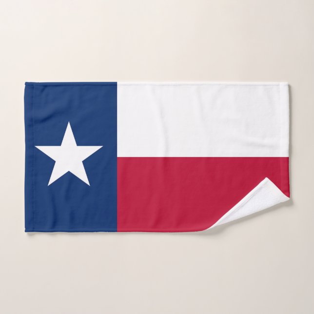 Serviette à main avec Drapeau de Texas State, USA (Serviette à main)