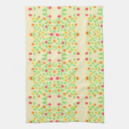 Serviette À Main Chic Avec Beurre Jaune