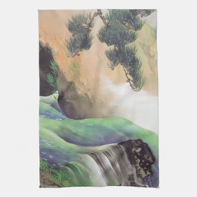 Serviette à main d'art japonaise (Vertical)