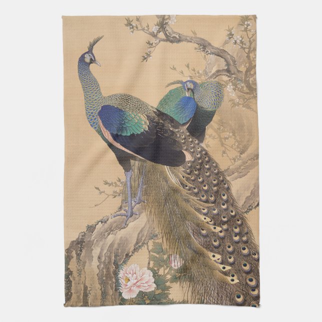 Serviette à main d'art japonaise (Vertical)