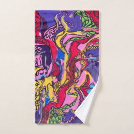 Serviette à main imprimée "Fièvre de la Jungle"