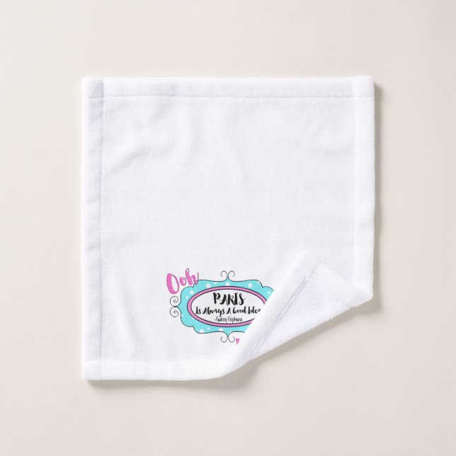 Serviette à main "Paris" (Gant de toilette)