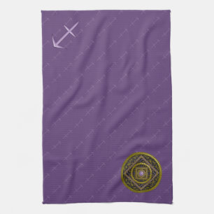 Serviette à main Sagittarius Mandala