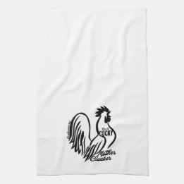 Serviette à plat de la mère Cocky