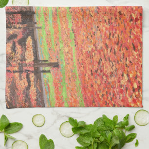 Serviette à plat Feuille de Paris